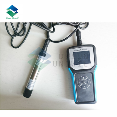 Aquarium Dissolved Oxygen Meter For Lakes Wastewater Aquaculture Polarographic Probe